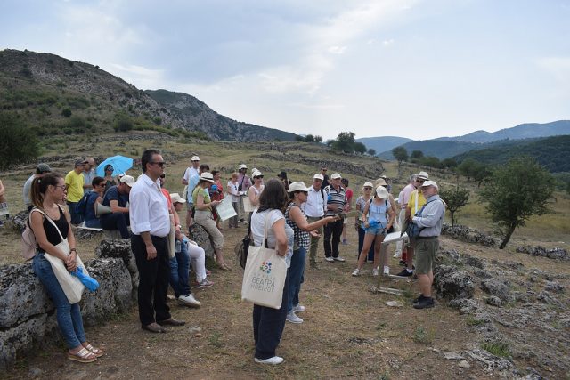 Ήγουμενίτσα: Επίσκεψη του Σωματείου «Διάζωμα» στον Αρχαιολογικό χώρο των Γιτάνων