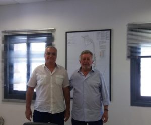 Ήγουμενίτσα: Συνάντηση του Προέδρου του Ο.Λ.ΗΓ. με τον Πρόεδρο της ΕΓΝΑΤΙΑΣ ΟΔΟΥ Α.Ε. Απόστολο Αντωνούδη
