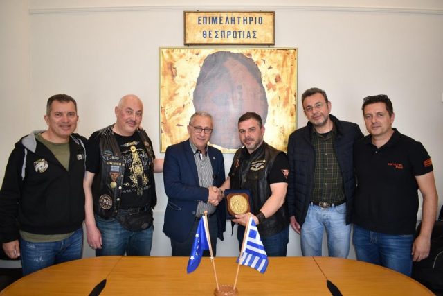 Ήγουμενίτσα: Συνάντηση της διοίκησης του Επιμελητηρίου Θεσπρωτίας με την Ελληνική Λέσχη Φίλων Μοτοσυκλέτας Harley-Davidson