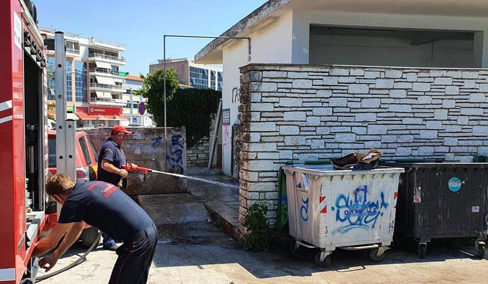Ήγουμενίτσα: Καθαρίστηκε το κτίριο στο πάρκινγκ της χερσαίας ζώνης